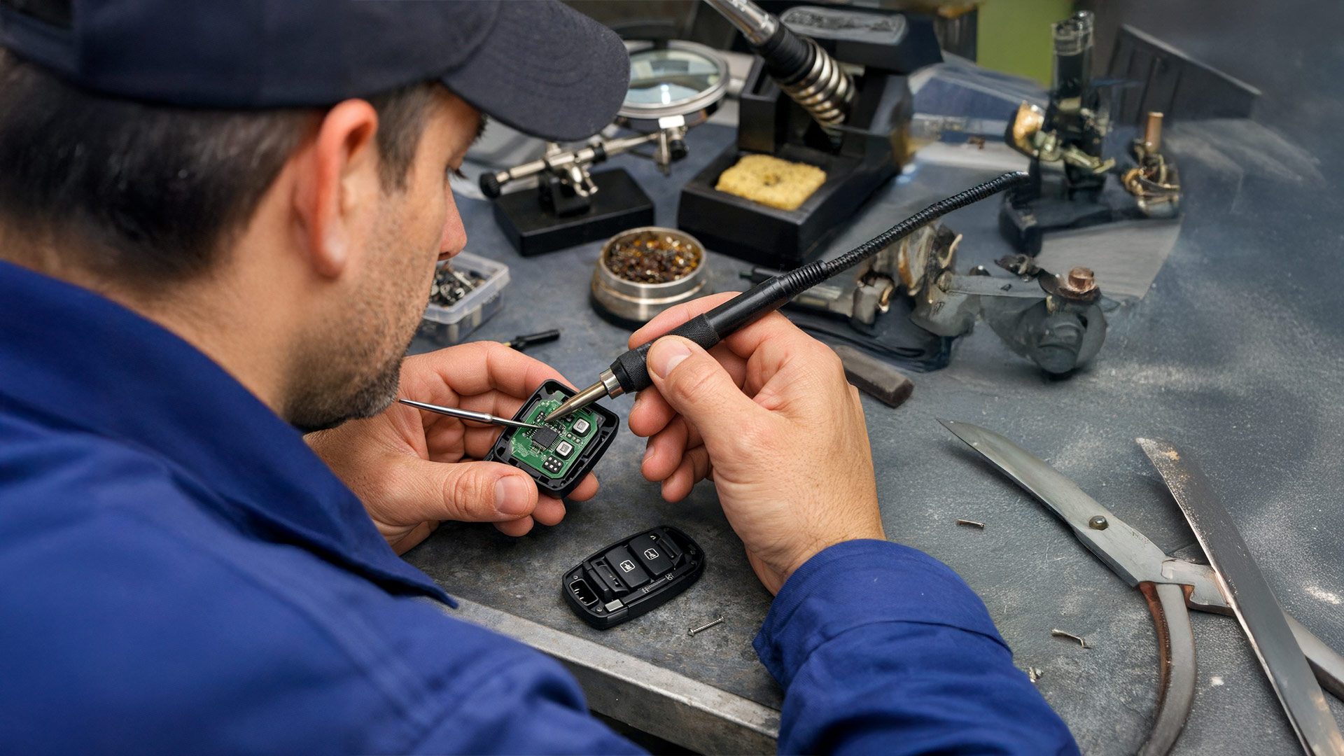 Reparacion de llaves codificadas de autos - Cerrajeria Olivas Zona Oeste